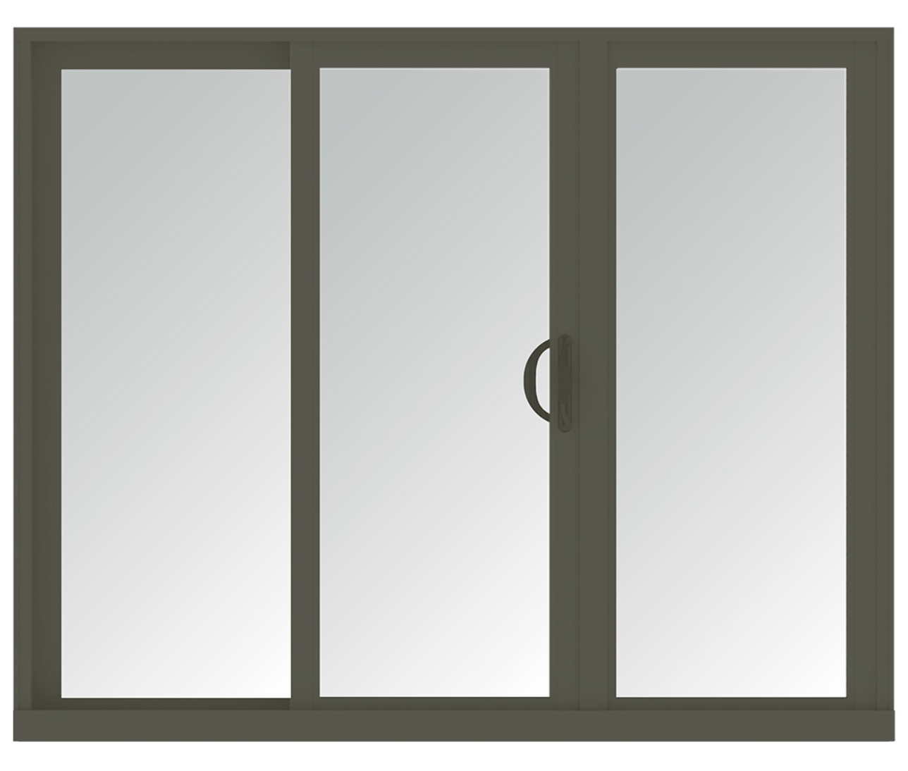 96" X 96" Sliding Glass Door (Hurricane Impact Rated)
